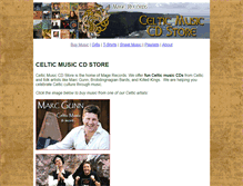 Tablet Screenshot of celticmusic.org
